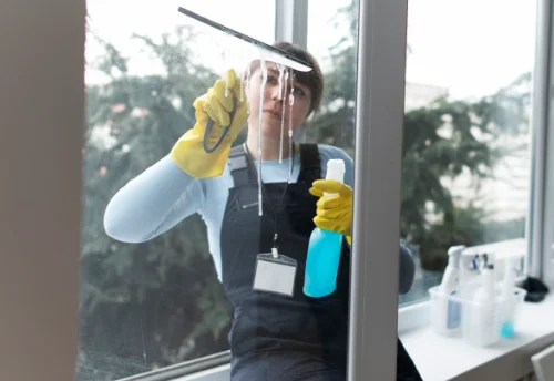 Nettoyage de vitres intérieures et extérieures à Ugny